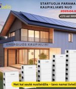 Puiki žinia! Kompensacija energijos kaupikliams – iki 5 695 Eur su “Esolis”!